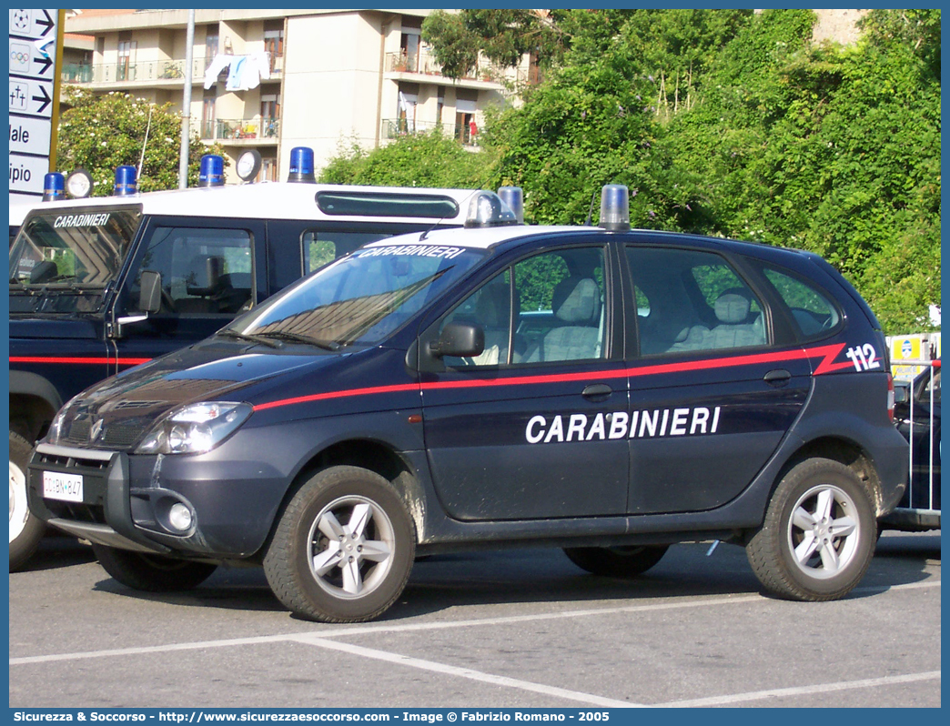 CC BN847
Arma dei Carabinieri
Renault Scenic RX4
Parole chiave: CC;Arma;Carabinieri;Renault;Scenic;RX4;BN847