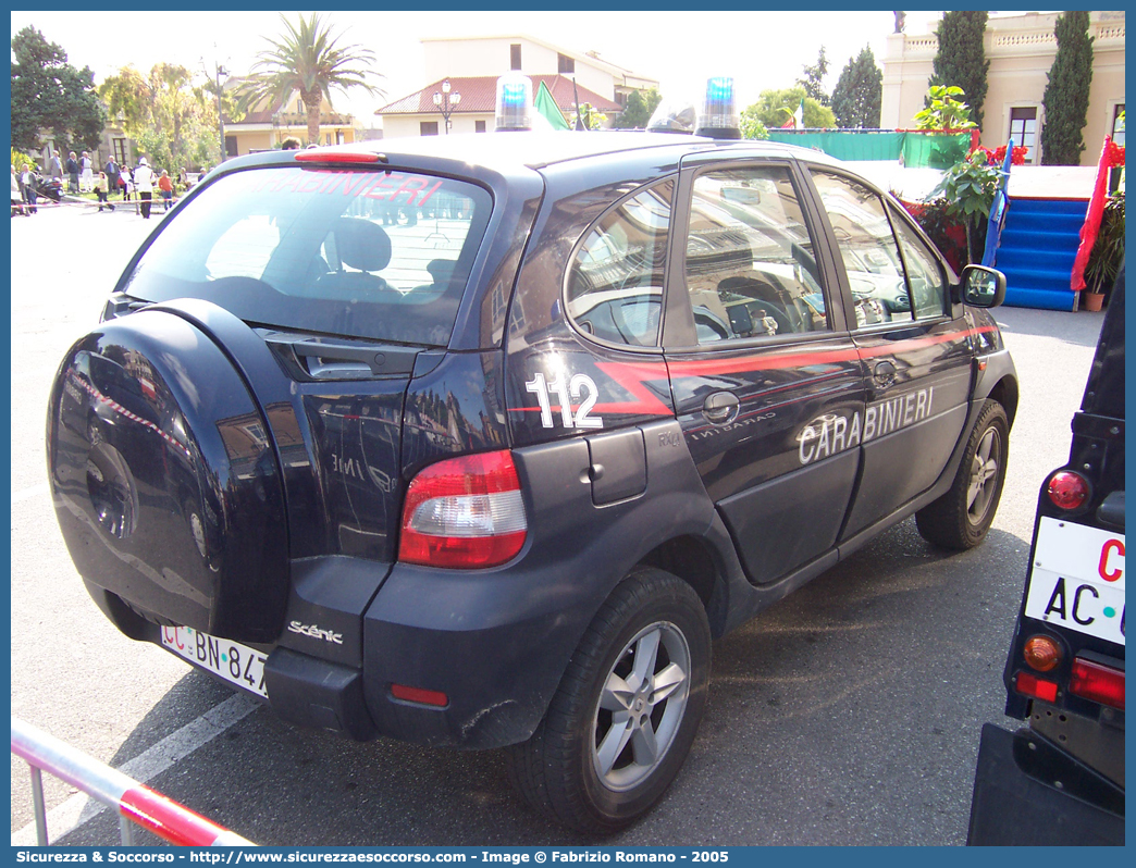 CC BN847
Arma dei Carabinieri
Renault Scenic RX4
Parole chiave: CC;Arma;Carabinieri;Renault;Scenic;RX4;BN847