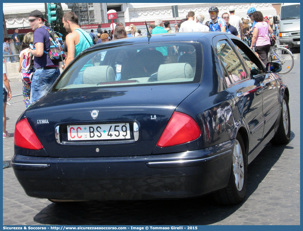 CC BS459
Arma dei Carabinieri
Lancia Lybra
Parole chiave: CC;C.C.;Arma;dei;Carabinieri;Lancia;Lybra;BS459