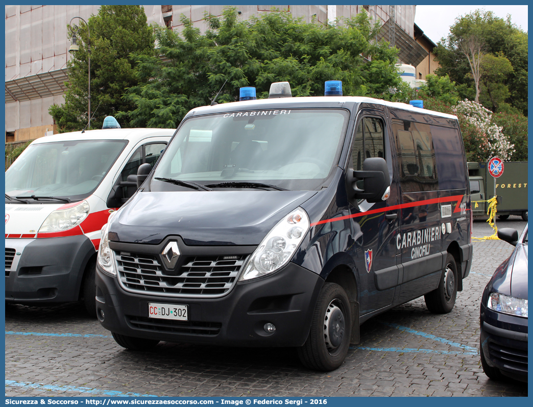 CC DJ302
Arma dei Carabinieri
Centro e Nuclei Cinofili
Renault Master IV serie
Allestitore Focaccia Group S.r.l.
Parole chiave: CC;C.C.;Arma;Carabinieri;Centro;Nuclei;Nucleo;Cinofili;Renault;Master;Focaccia