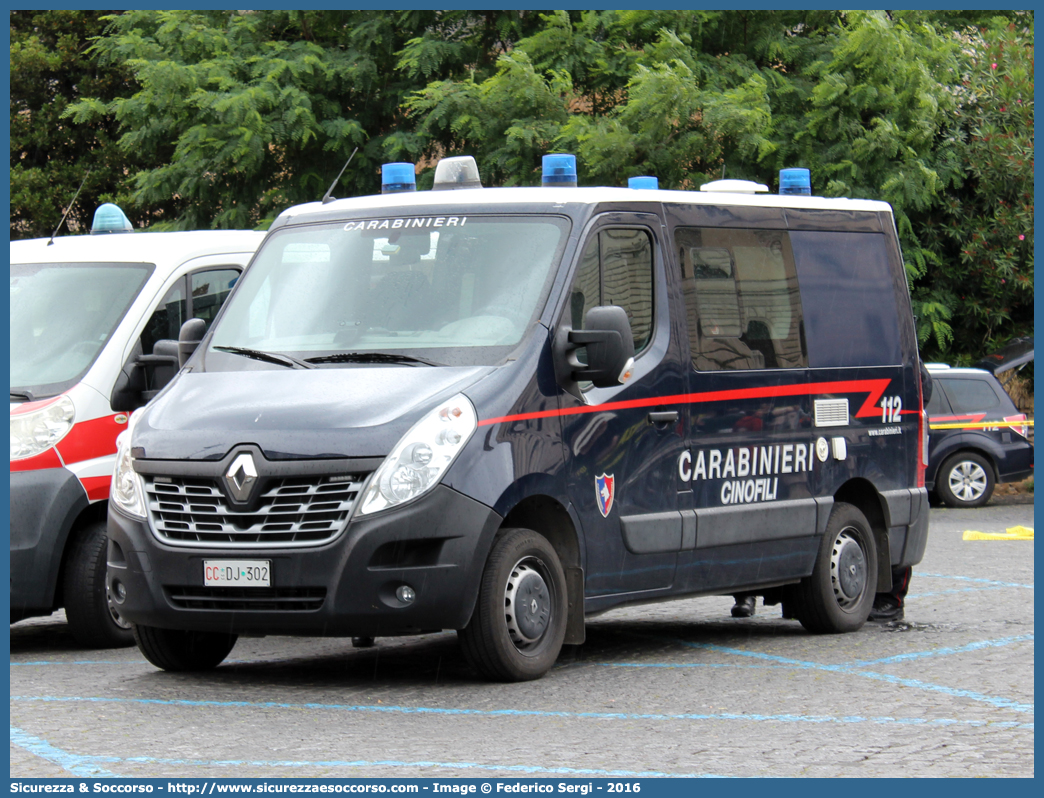 CC DJ302
Arma dei Carabinieri
Centro e Nuclei Cinofili
Renault Master IV serie
Allestitore Focaccia Group S.r.l.
Parole chiave: CC;C.C.;Arma;Carabinieri;Centro;Nuclei;Nucleo;Cinofili;Renault;Master;Focaccia