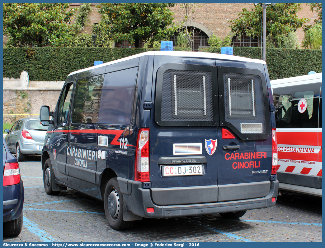 CC DJ302
Arma dei Carabinieri
Centro e Nuclei Cinofili
Renault Master IV serie
Allestitore Focaccia Group S.r.l.
Parole chiave: CC;C.C.;Arma;Carabinieri;Centro;Nuclei;Nucleo;Cinofili;Renault;Master;Focaccia