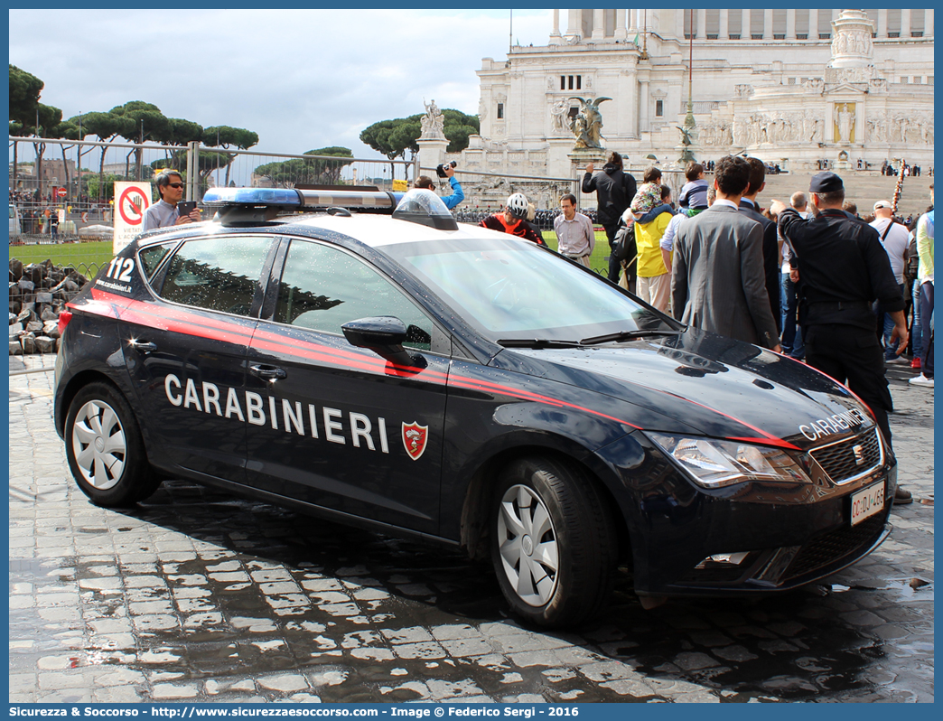 CC DJ466
Arma dei Carabinieri
Seat Leon III serie
Allestitore Nuova Carrozzeria Torinese S.r.l.
Parole chiave: CC;C.C.;Arma;dei;Carabinieri;Radiomobile;Radio;Mobile;Seat;Leon;NCT;Nuova Carrozzeria Torinese