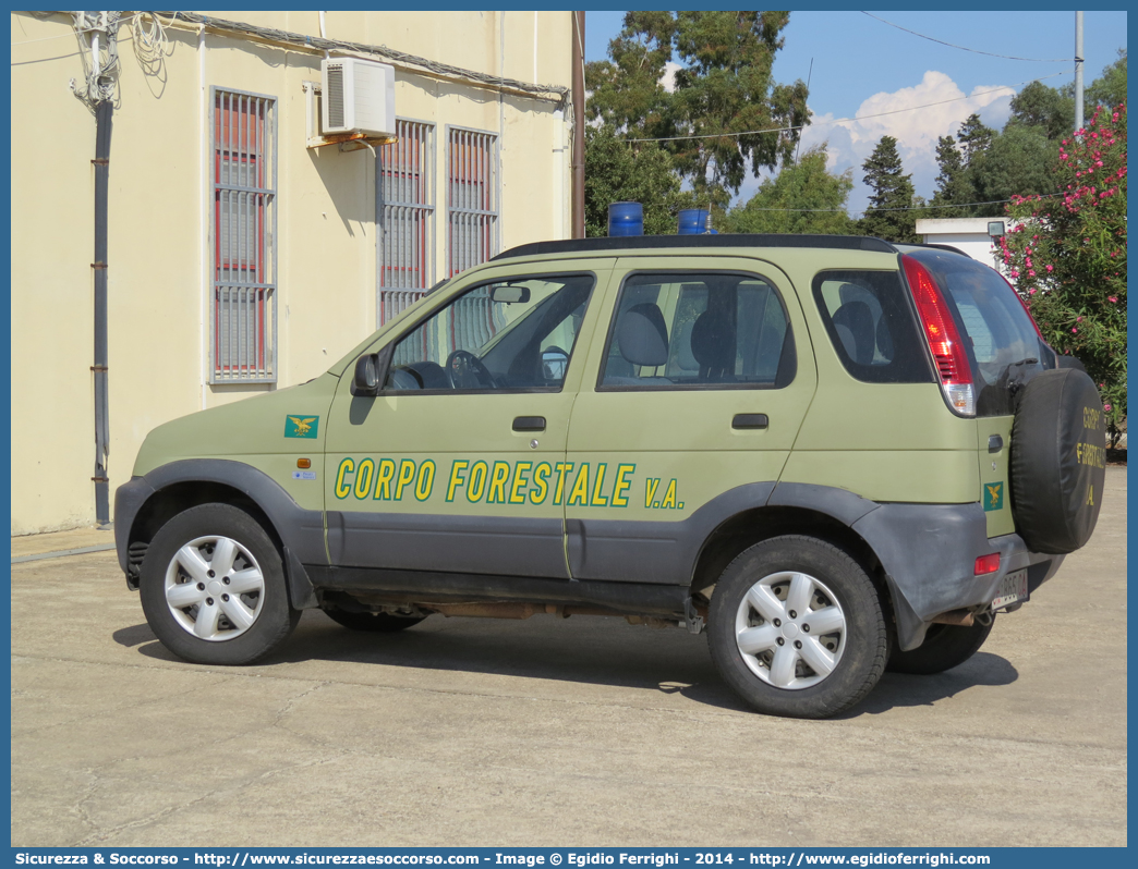 CFva B65 CA
Corpo Forestale
e di Vigilanza Ambientale
Regione Sardegna
Daihatsu Terios I serie
Parole chiave: CFVA;C.F.V.A.;Corpo;Forestale;Vigilanza;Ambientale;Sardegna;Daihatsu;Terios