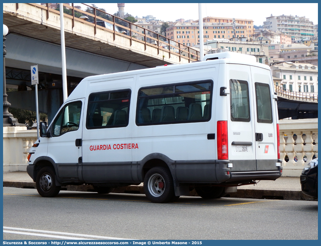 CP 2828
Guardia Costiera
Iveco Daily 40C15 III serie
Parole chiave: CP;C.P.;GC;G.C.;Guardia;Costiera;Capitaneria;Capitanerie;Porto;Guardia Costiera;Iveco;Daily;40C15;2828