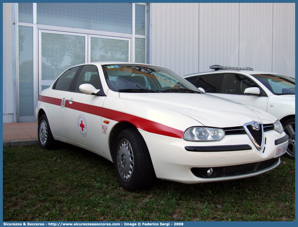 CRI 106AA
Croce Rossa Italiana
Caravaggio (BG)
Alfa Romeo 156 I serie
Parole chiave: CRI;C.R.I.;Croce;Rossa;Italiana;Alfa;Romeo;156;Caravaggio;106AA