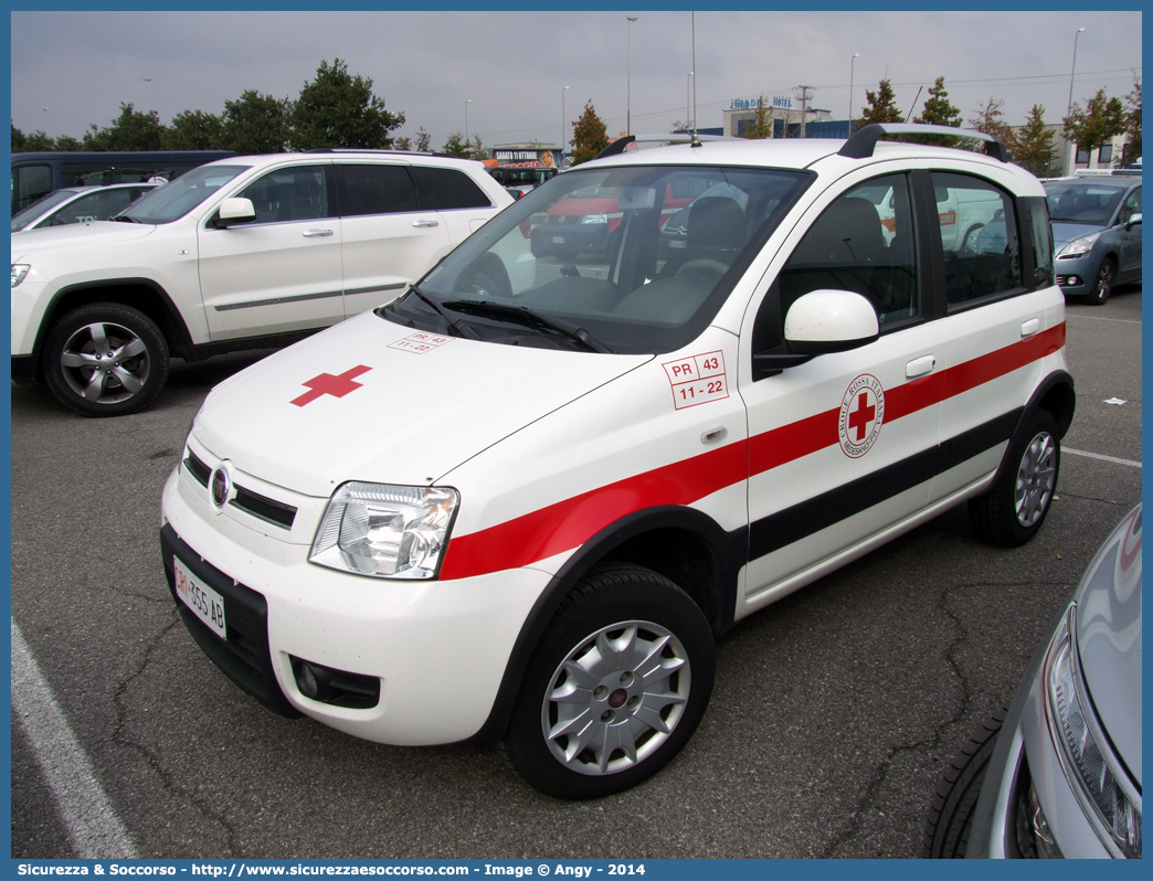 CRI 355AB
Croce Rossa Italiana
Medesano (PR)
Fiat Nuova Panda 4x4 I serie restyling
Parole chiave: CRI;C.R.I.;Croce Rossa Italiana;Medesano;Fiat;Nuova;Panda;4x4;Medesano;355AB