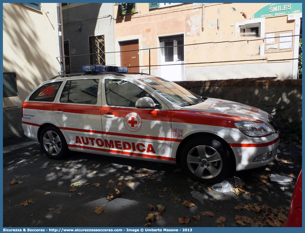 CRI 850AC
Croce Rossa Italiana
Genova Ponente (GE)
Skoda Octavia Wagon III serie
Parole chiave: CRI;C.R.I.;Croce Rossa Italiana;Automedica;Auto Medica;Automedicalizzata;Auto Medicalizzata;Skoda;Octavia;Wagon;Genova;Ponente;850AC