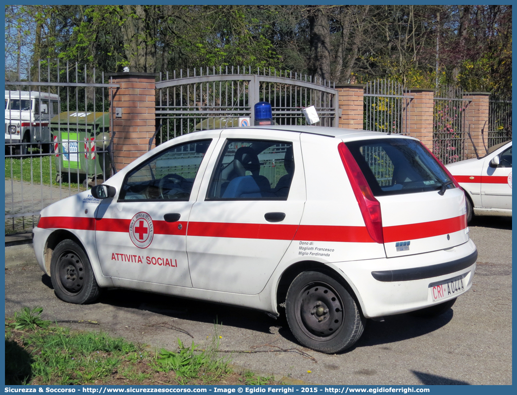 CRI A044A
Croce Rossa Italiana
Castello di Annone (AT)
Fiat Punto II serie
Attività Sociali
Allestitore P.M.C. S.n.c.
Parole chiave: CRI;C.R.I.;Croce;Rossa;Italiana;Fiat;Punto;Castello;Annone;PMC;P.M.C.;A044A