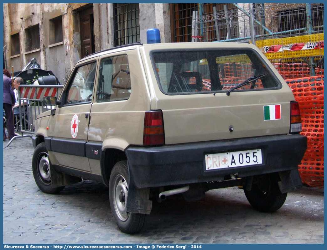 CRI A055
Croce Rossa Italiana
Corpo Militare
Fiat Panda 4x4 II serie
Parole chiave: CRI;CRIM;C.R.I.;C.R.I.M.;Croce;Rossa;Italiana;Corpo;Militare;Fiat;Panda;A055