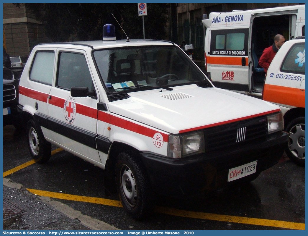 CRI A1029
Croce Rossa Italiana
Ceranesi (GE)
Fiat Panda 4x4 II serie
Parole chiave: CRI;C.R.I.;Croce;Rossa;Italiana;Fiat;Panda;4x4;Ceranesi