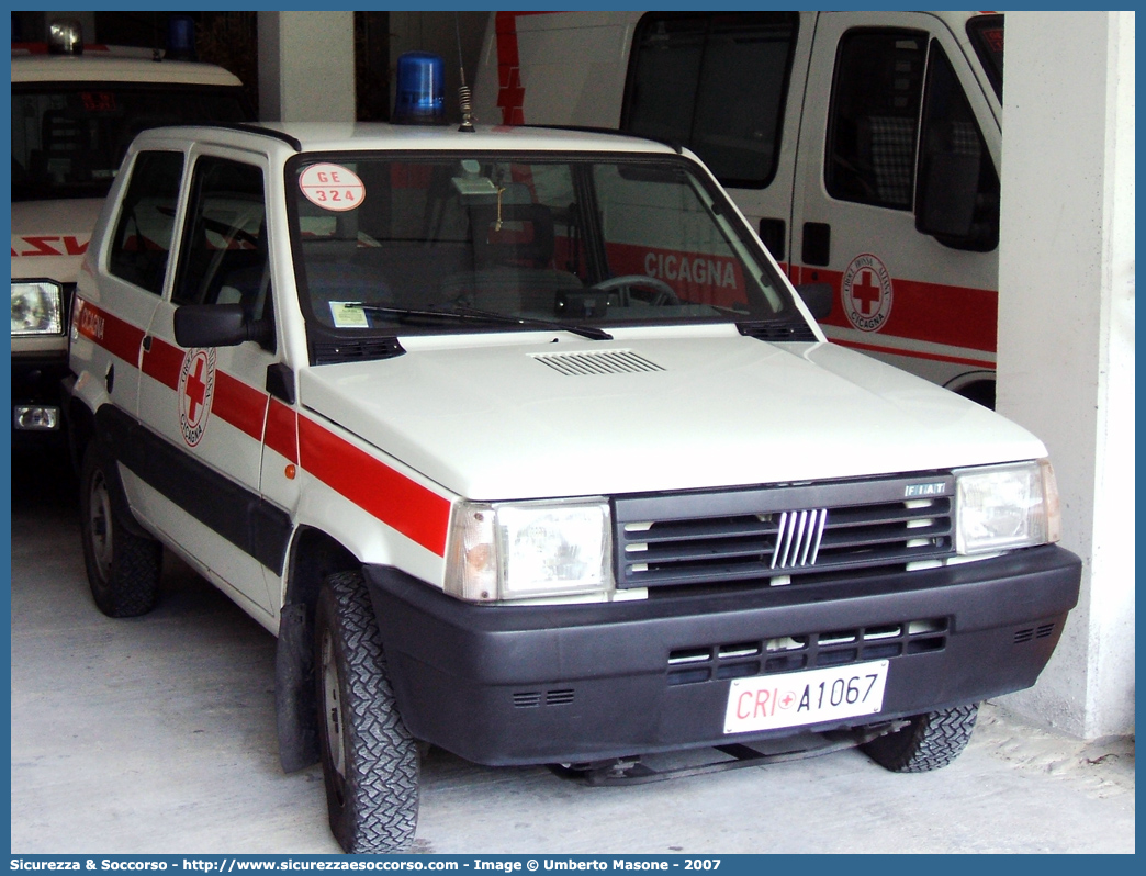 CRI A1067
Croce Rossa Italiana
Ceranesi (GE)
Fiat Panda 4x4 II serie
Parole chiave: CRI;C.R.I.;Croce;Rossa;Italiana;Fiat;Panda;4x4;Ceranesi