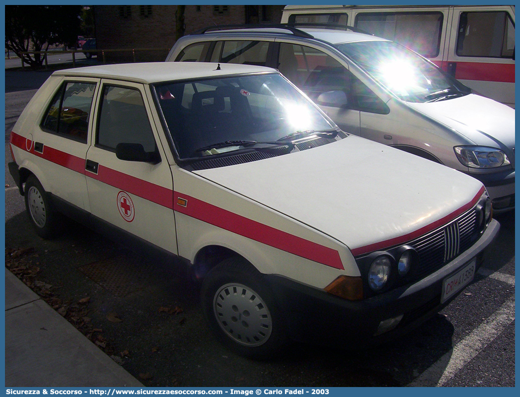 CRI A1388
Croce Rossa Italiana
Fiat Ritmo D CL
Parole chiave: C.R.I.;CRI;Croce;Rossa;Italiana;Fiat;Ritmo;CL;A1388