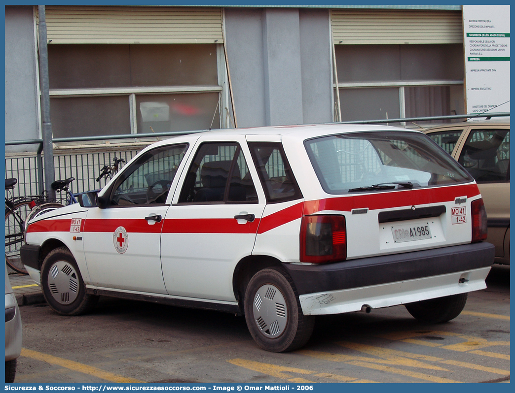 CRI A1985
Croce Rossa Italiana
Fiat Tipo II serie
Parole chiave: C.R.I.;CRI;Croce;Rossa;Italiana;Fiat;Tipo;A1985