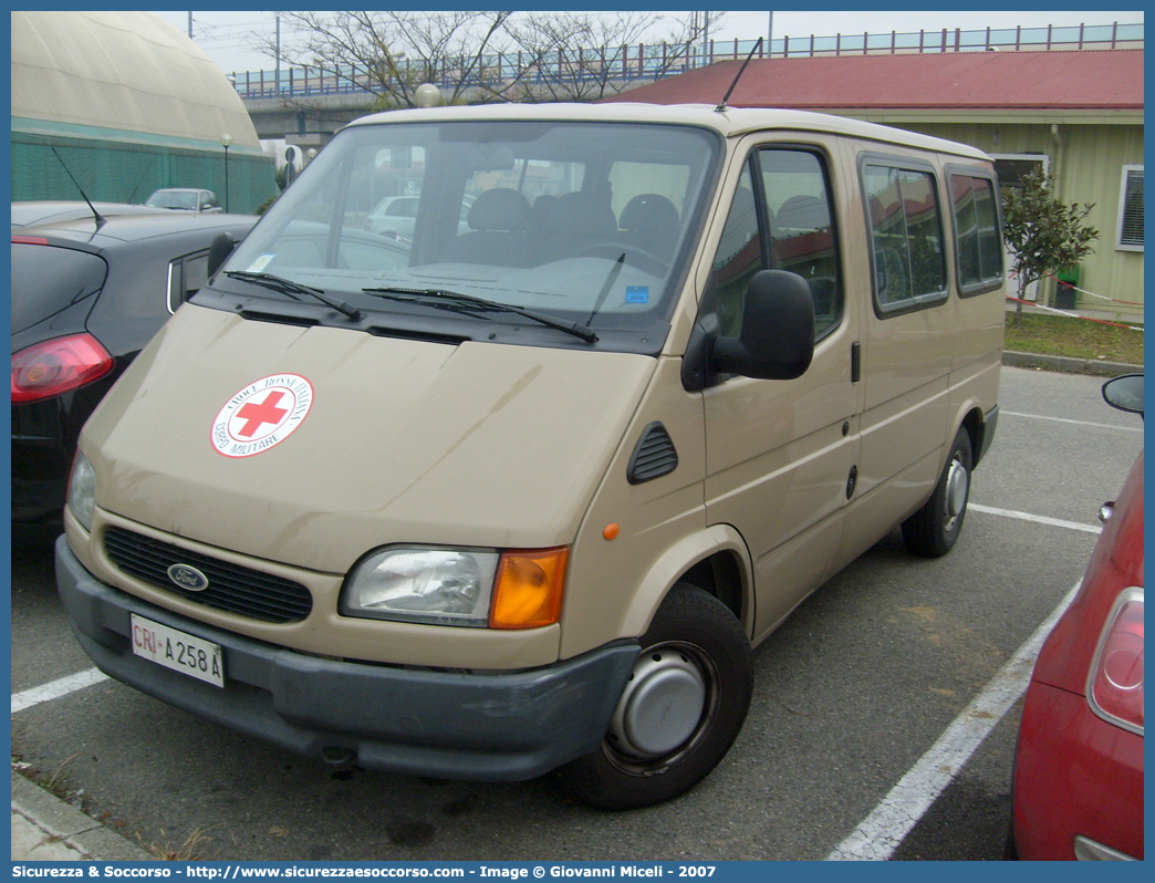 CRI A258A
Croce Rossa Italiana
Corpo Militare
Ford Transit II serie II resyling
Parole chiave: CRI;CRIM;C.R.I.;C.R.I.M.;Croce;Rossa;Italiana;Corpo;Militare;Ford;Transit