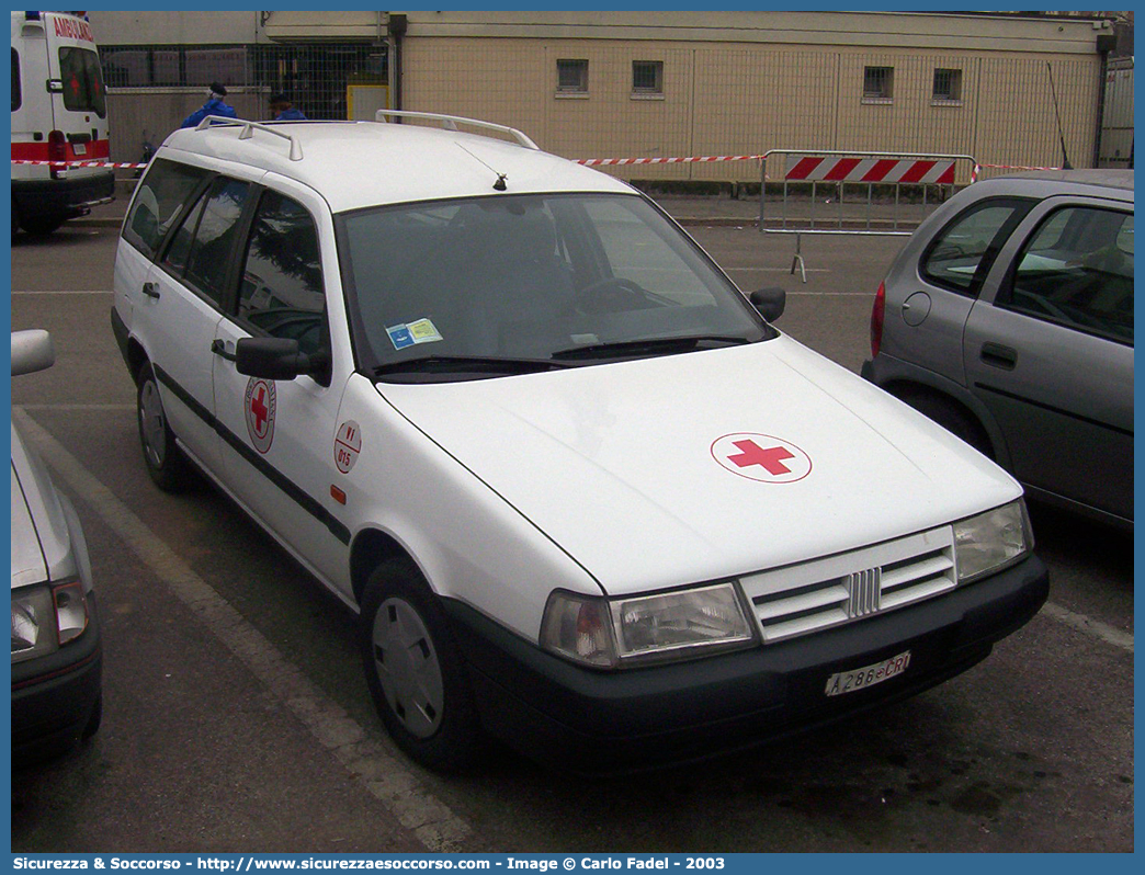 CRI A286
Croce Rossa Italiana
Vicenza
Fiat Tempra Stationwagon
Parole chiave: C.R.I.;CRI;Croce;Rossa;Italiana;Fiat;Tempra;Stationwagon;Vicenza;A286