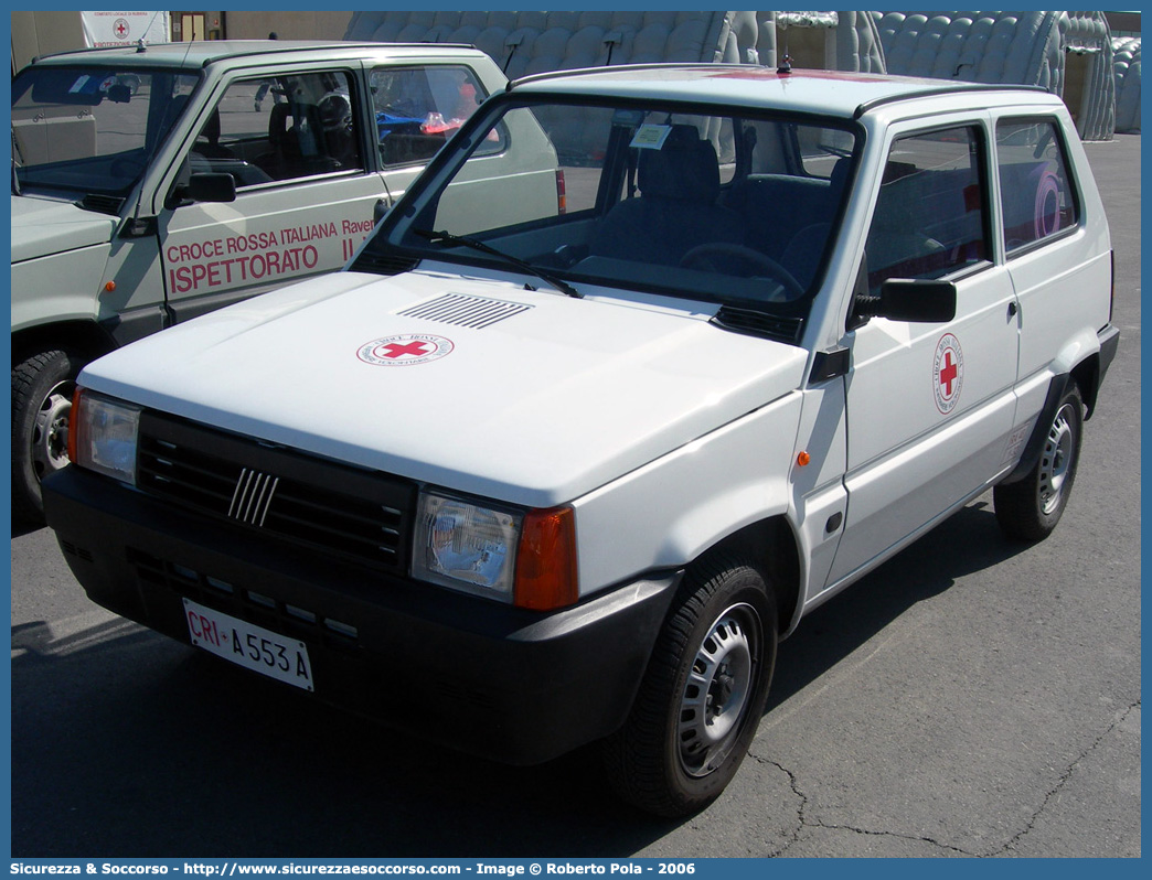 CRI A553A
Croce Rossa Italiana
Infermiere Volontarie
Fiat Panda 4x4 II serie
Parole chiave: CRI;C.R.I.;Croce;Rossa;Italiana;Fiat;Panda;4x4;Ispettorato;II.VV.;Infermiere;Volontarie