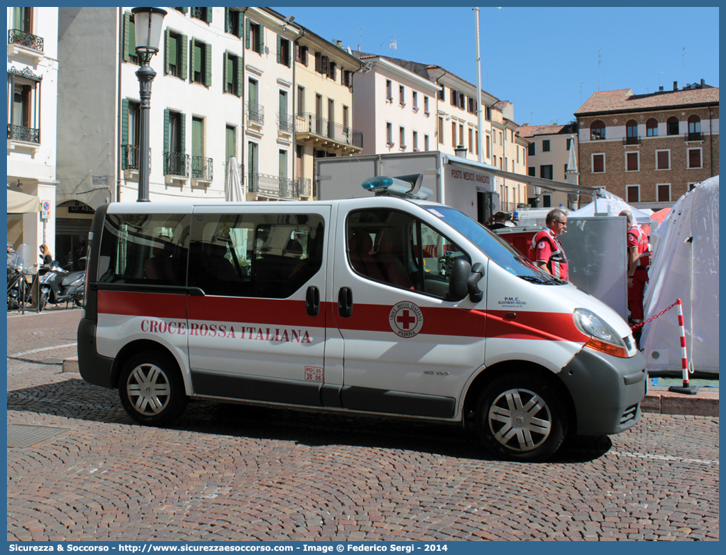 CRI A614B
Croce Rossa Italiana
Padova
Renault Trafic III serie
Allestitore P.M.C. S.n.c.
Parole chiave: CRI;C.R.I.;Croce;Rossa;Italiana;Padova;Renault;Trafic;P.M.C.;PMC