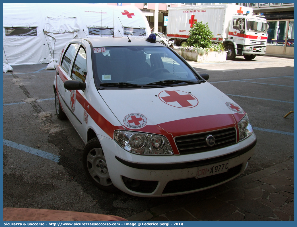 CRI A977C
Croce Rossa Italiana
Cervignano del Friuli (UD)
Fiat Punto III serie
Parole chiave: Croce;Rossa;Italiana;CRI;C.R.I.;Fiat;Punto;Cervignano del Friuli;A977C;A 977 C