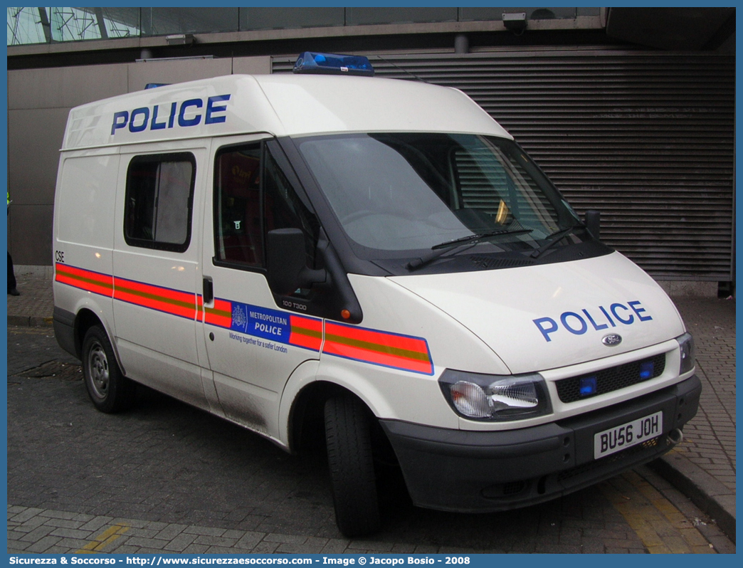 CSE
United Kingdom of Great Britain and Northern Ireland
Metropolitan Police
Ford Transit III generation
Parole chiave: UK;United;Kingdom;Great;Britain;Northern;Ireland;Metropolitan;Police;Ford;Transit