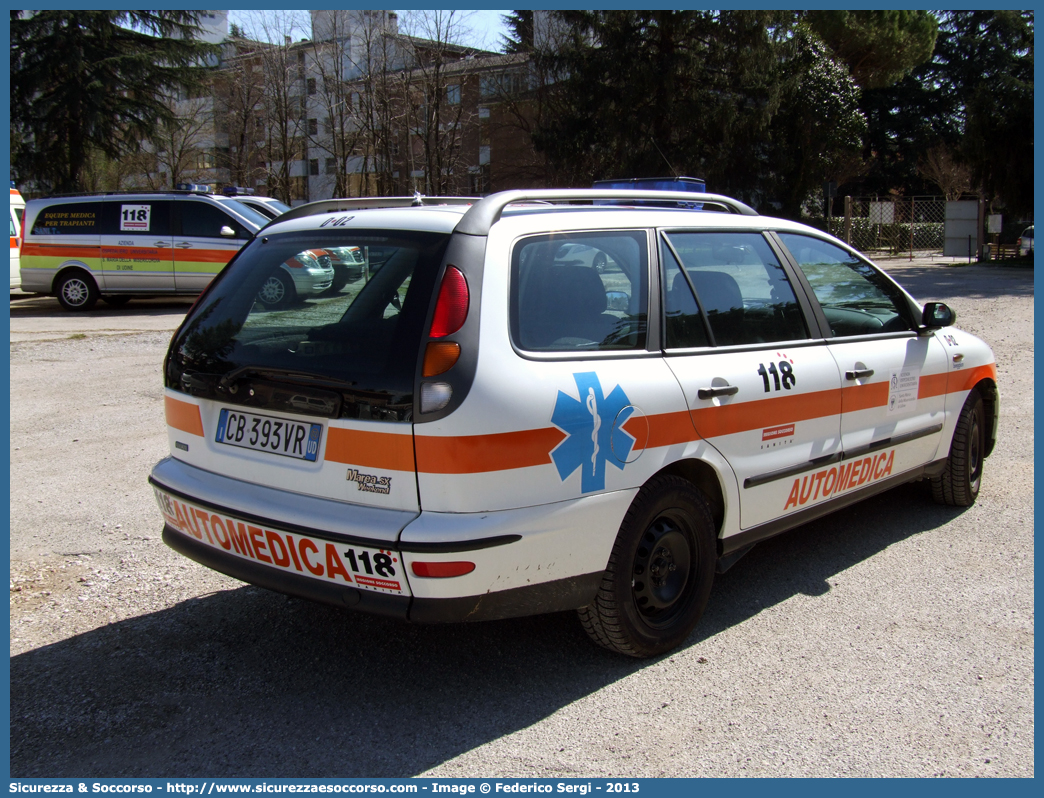 D02
118 Udine
Fiat Marea Weekend
Parole chiave: 118;Udine;Azienda;Ospedaliero;Ospedaliera;Universitaria;Santa;Maria;Misericordia;Automedica;Fiat;Marea;Weekend;D02;D 02