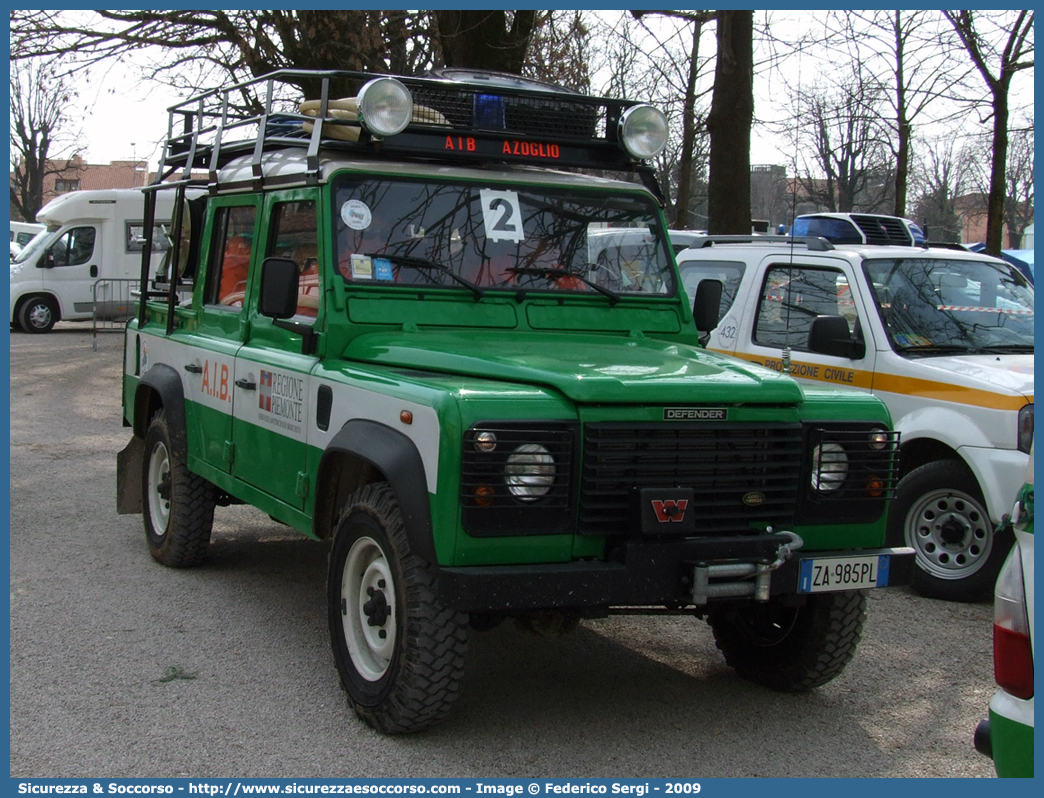 -
Corpo Volontari Antincendi Boschivi
Azoglio (BI)
Land Rover Defender 110 
Parole chiave: Corpo;Volontari;Antincendi;Boschivi;AIB;A.I.B.;Piemonte;Azoglio;Land Rover;Defender;110