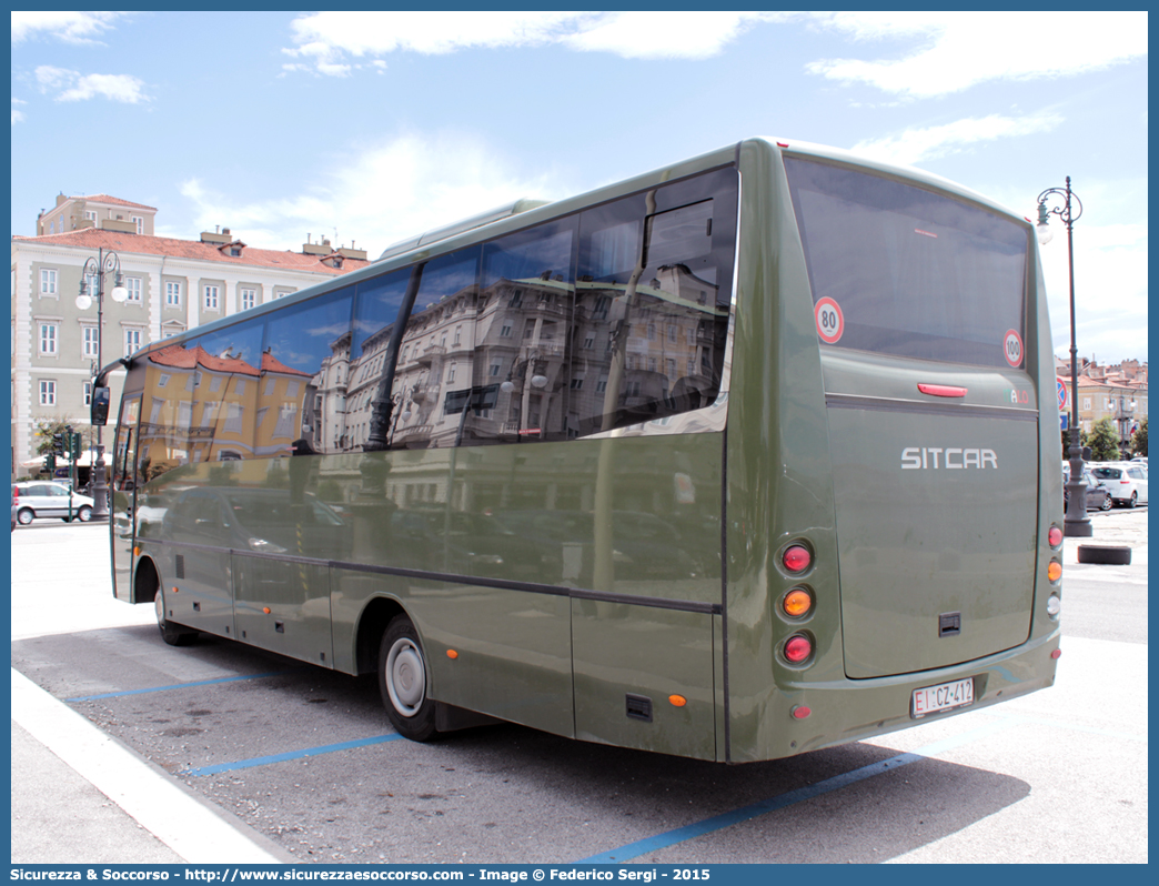 EI CZ412
Esercito Italiano
Irisbus Sitcar Italo 100
Parole chiave: EI;E.I.;Esercito;Italiano;Irisbus;Sitcar;Italo;100