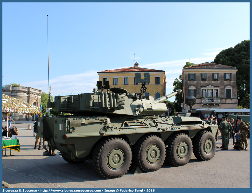 EI 118650
Esercito Italiano
Mezzi da Combattimento
Iveco Oto-Melara VBPA Centauro 8x8
Parole chiave: EI;E.I.;Esercito;Italiano;Iveco;Oto;Melara;VBPA;V.B.P.A.;Centauro