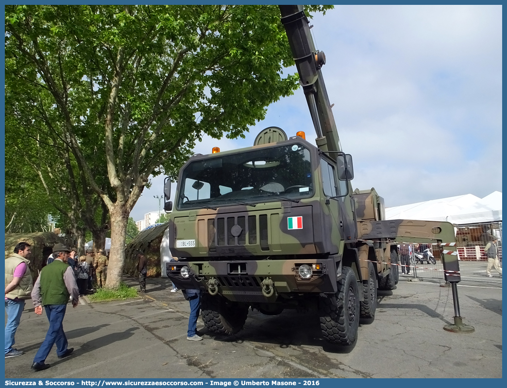 EI BL555
Esercito Italiano
Astra SMR 88.45 8X8 
Allestitore TCM S.r.l.
Parole chiave: EI;E.I.;Esercito;Italiano;Mezzi;da;Cantiere;Trasporto;Materiali;Supporto;Logistico;Astra;SMR;88.45;TCM