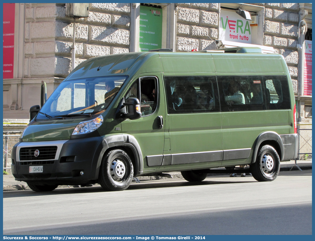 EI CV514
Esercito Italiano
Fiat Ducato III serie
Parole chiave: EI;E.I.;Esercito;Italiano;Fiat;Ducato;X250