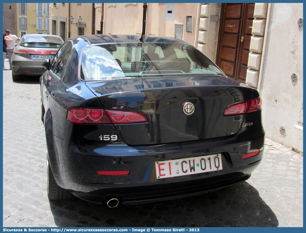 EI CW010
Esercito Italiano
Alfa Romeo 159
Parole chiave: EI;E.I.;Esercito;Italiano;Autovetture;Alfa Romeo;159