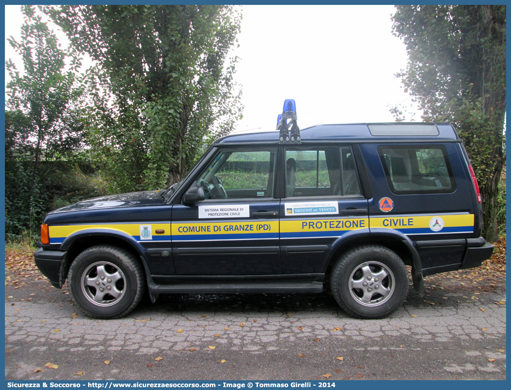 -
Protezione Civile
Comune di Granze
Land Rover Discovery II serie
Parole chiave: PC;P.C.;Protezione Civile;Granze;Land Rover;Discovery