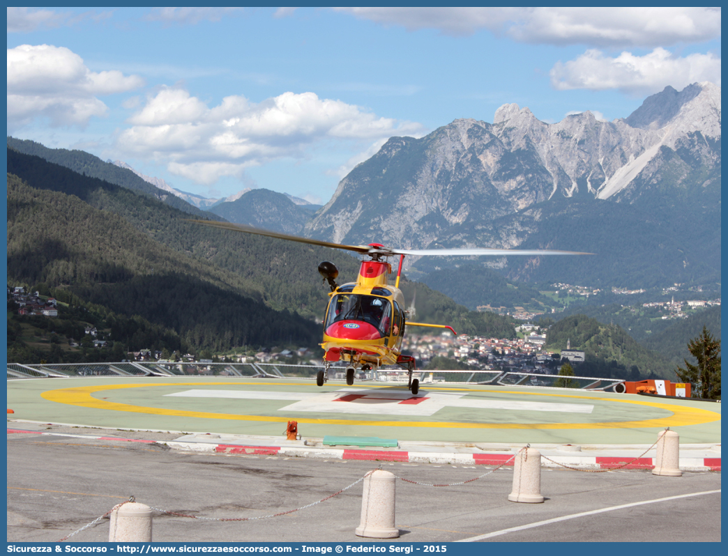 I-KORE
118 Regione Veneto
Agusta Westland A109S Grand
FALCO
Base di Pieve di Cadore
(variante)
Parole chiave: 118;Veneto;Belluno;Pieve di Cadore;Agusta;A109;A;109;Grand;I-KORE;Falco;Elicottero;Elisoccorso