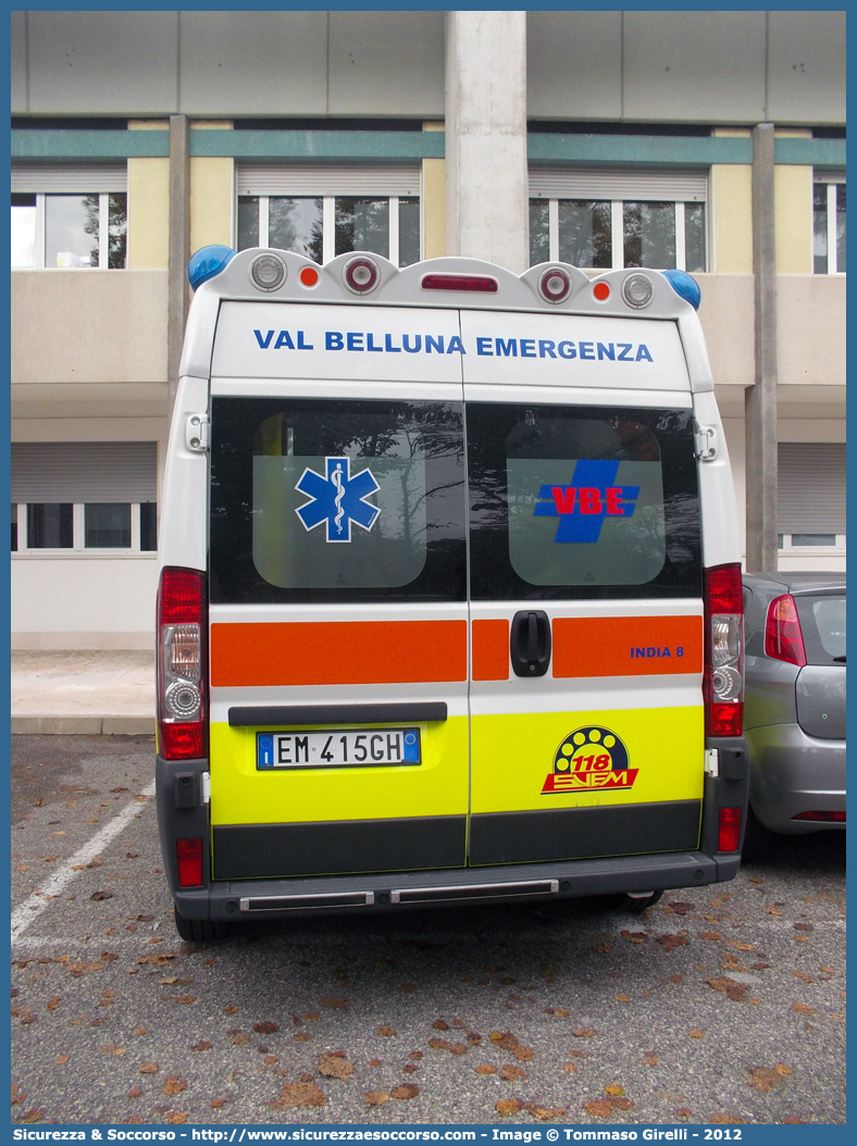 India 8
Valbelluna Emergenza
Fiat Ducato III serie
Allestitore Bollanti S.r.l. H.V. Srl
Parole chiave: Valbelluna;Emergenza;Val;Belluna;VBE;V.B.E.;Fiat;Ducato;X250;Ambulanza;Bollanti