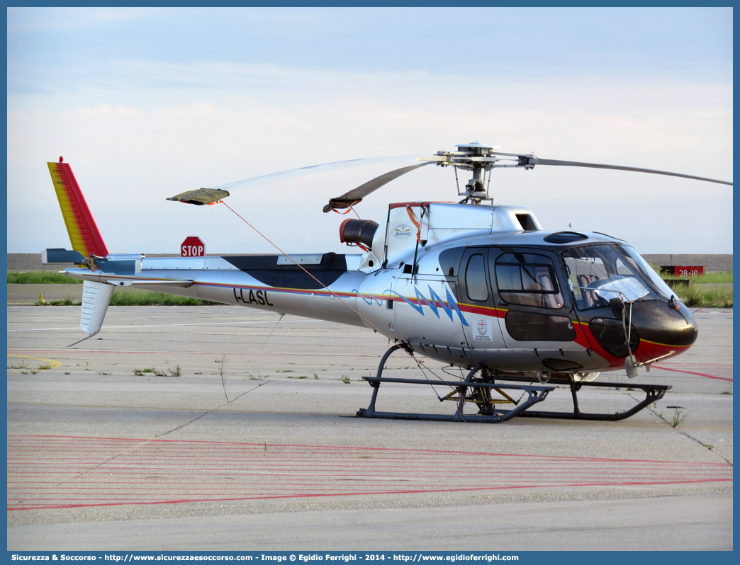 I-LASL
Sistema Regionale Antincendio Boschivo
Regione Liguria
Eurocopter AS350 B3 Ecureuil
Parole chiave: Protezione;Civile;PC;P.C.;Liguria;Antincendio;Boschivo;AIB;A.I.B.;Eurocopter;AS350;B3;Ecureuil;I-LASL;LASL