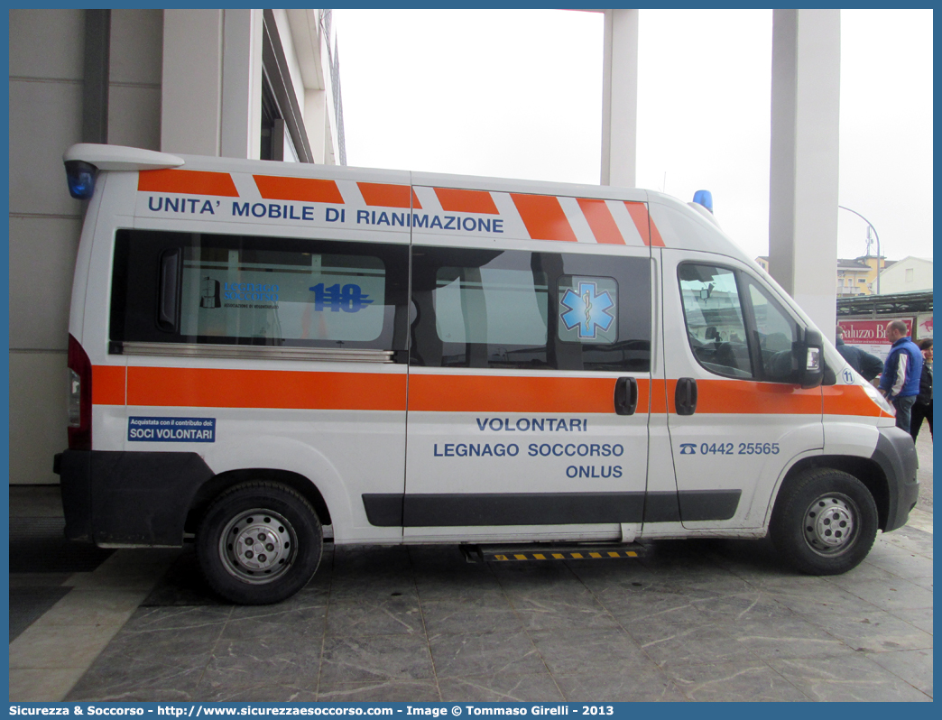 11
Volontari Legnago Soccorso Onlus
Fiat Ducato III serie
Allestitore Orion S.r.l.
Parole chiave: Volontari;Legnago;Soccorso;Fiat;Ducato;X250;Orion