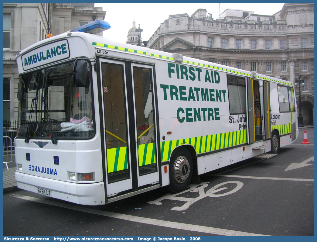 LS601
United Kingdom of Great Britain and Northern Ireland
St John Ambulance
Marshall Capital
First Aid Treatment Centre
Parole chiave: UK;United;Kingdom;Great;Britain;Northern;Ireland;St;John;Ambulance;Marshall;Capital;First;Aid;Treatment;Centre