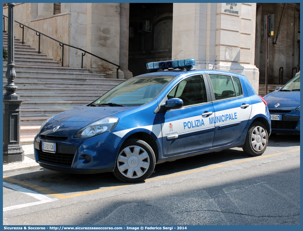 -
Polizia Municipale
Comune di Molfetta
Renault Clio III serie restyling
Parole chiave: Polizia;Locale;Municipale;Molfetta;Renault;Clio