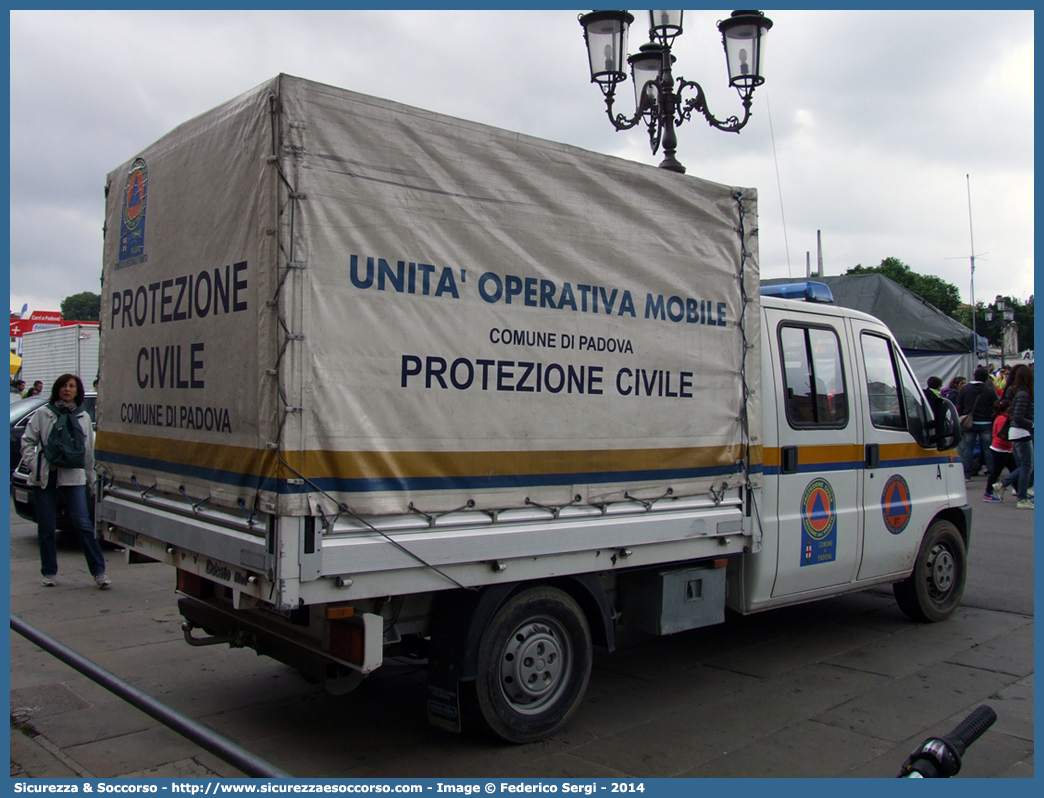 A7
Protezione Civile
Comune di Padova
Fiat Ducato II serie
Parole chiave: PC;P.C.;Protezione Civile;Padova;Fiat;Ducato