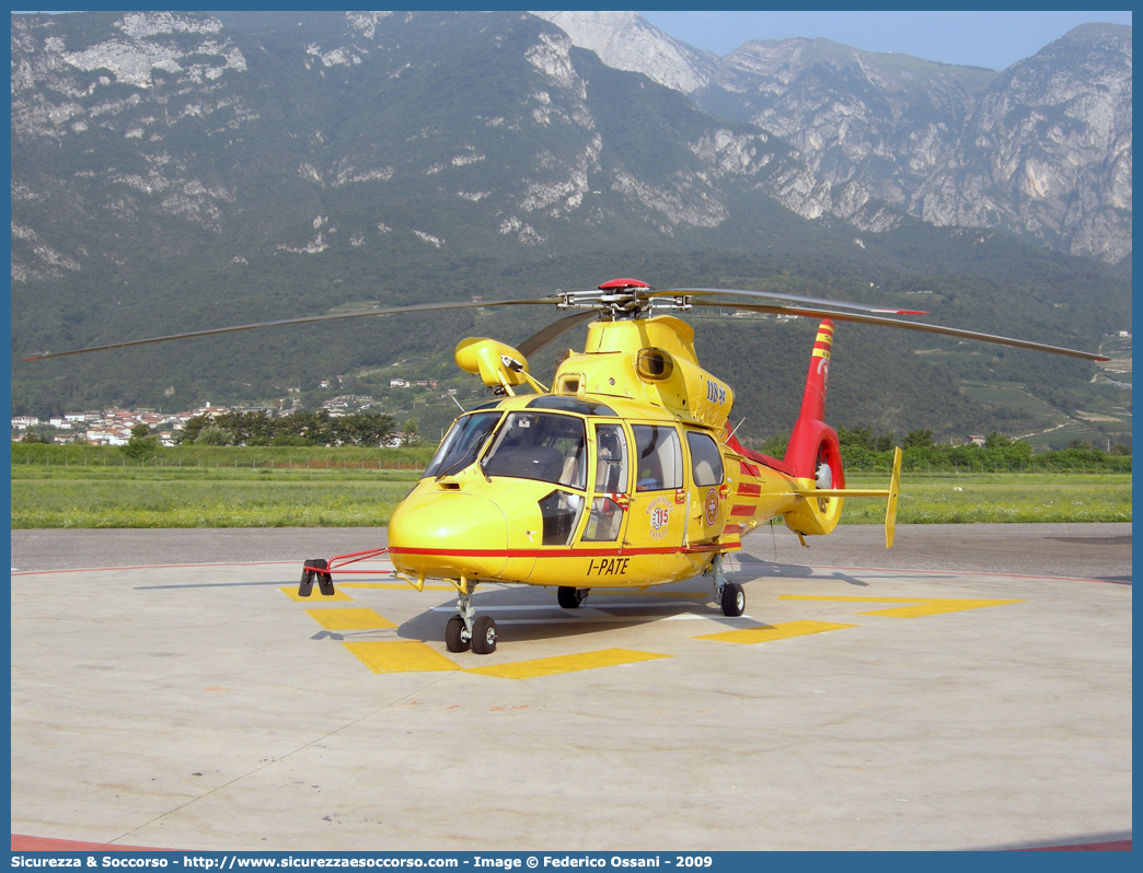 I-PATE
Corpo Permanente dei Vigili del Fuoco Trento
Nucleo Elicotteri
Eurocopter AS 365 N3
Parole chiave: VF;V.F.;Vigili del Fuoco;Vigili;Fuoco;Corpo;Permanente;Trento;Nucleo;Elicotteri;Eurocopter;AS;365;N3;AS365;I-PATE;PATE