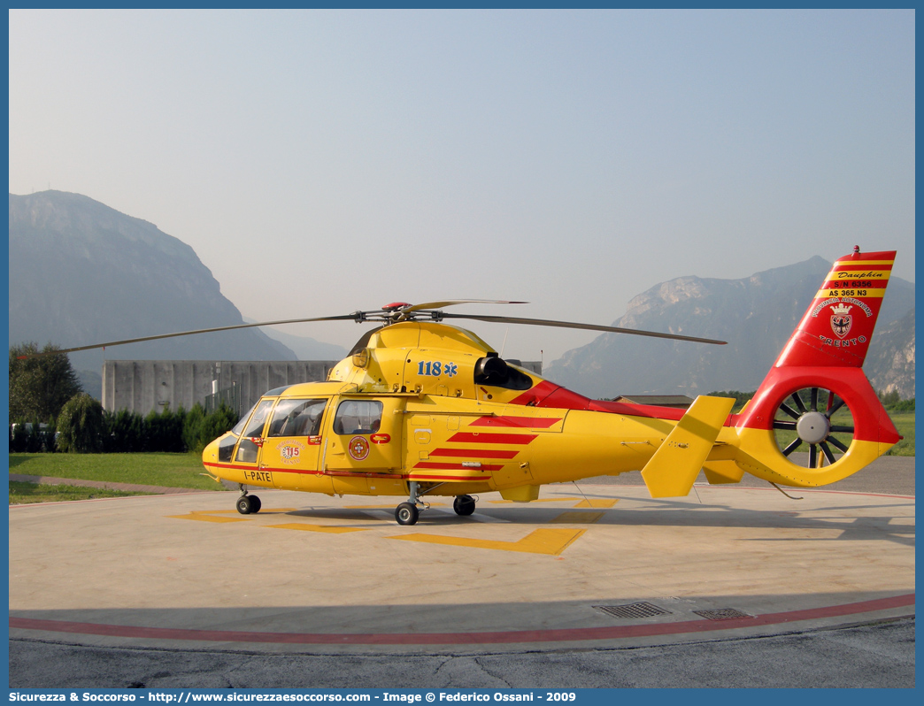 I-PATE
Corpo Permanente dei Vigili del Fuoco Trento
Nucleo Elicotteri
Eurocopter AS 365 N3
Parole chiave: VF;V.F.;Vigili del Fuoco;Vigili;Fuoco;Corpo;Permanente;Trento;Nucleo;Elicotteri;Eurocopter;AS;365;N3;AS365;I-PATE;PATE