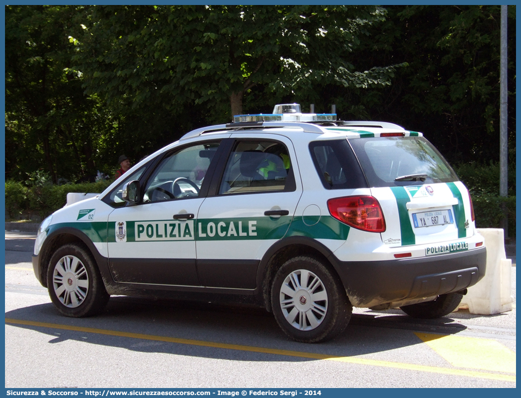 Polizia Locale YA687AL
Polizia Locale
Provincia di Pordenone
Fiat Sedici II serie
Allestitore Carrozzeria Battiston
Parole chiave: PL;P.L.;PM;P.M.;Polizia;Municipale;Locale;Provinciale;Pordenone;Fiat;Sedici