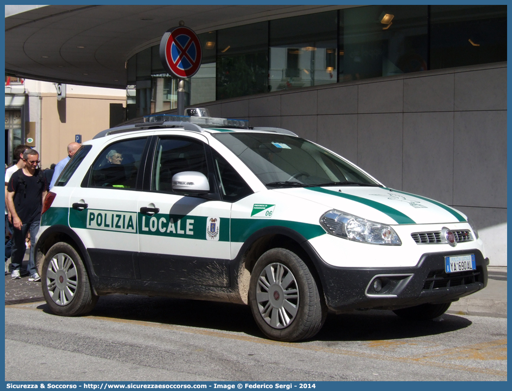 Polizia Locale YA690AL
Polizia Locale
Provincia di Pordenone
Fiat Sedici II serie
Allestitore Carrozzeria Battiston
Parole chiave: PL;P.L.;PM;P.M.;Polizia;Municipale;Locale;Provinciale;Pordenone;Fiat;Sedici