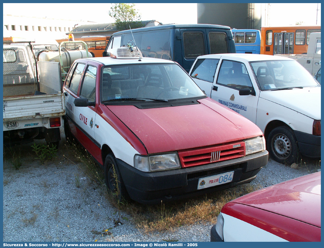 Polizia 084
Repubblica di San Marino
Polizia Civile
Fiat Uno II serie
Parole chiave: Repubblica;San Marino;RSM;R.S.M.;Polizia Civile;Fiat;Uno