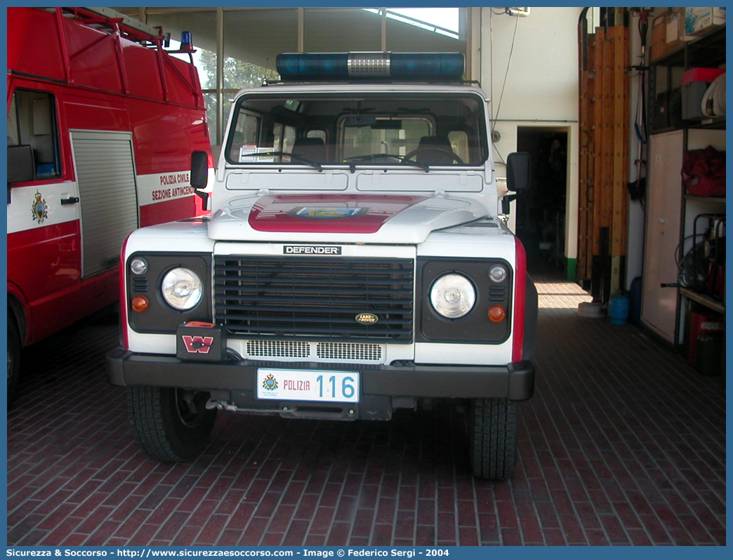 Polizia 116
Repubblica di San Marino
Polizia Civile
Land Rover Defender 90
Parole chiave: Repubblica;San Marino;RSM;R.S.M.;Polizia Civile;Land Rover;Defender;90