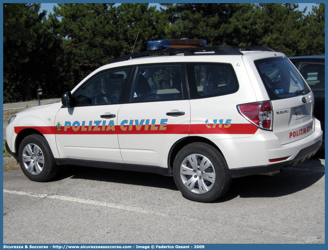 Polizia 160
Repubblica di San Marino
Polizia Civile
Subaru Forester V serie
Parole chiave: Repubblica;San Marino;RSM;R.S.M.;Polizia Civile;Subaru;Forester