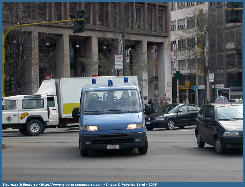 Polizia E1649
Polizia di Stato
Fiat Ducato II serie
Parole chiave: PS;P.S.;Polizia;Stato;Pubblica;Sicurezza;Polizia di Stato;Fiat;Ducato;E1649