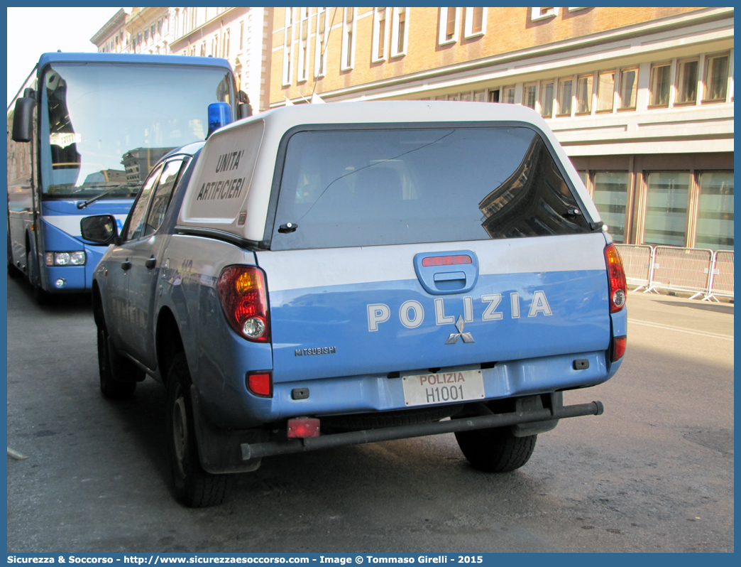 Polizia H1001
Polizia di Stato
Artificieri Antisabotaggio
Mitsubishi L200 IV serie
Parole chiave: PS;P.S.;Polizia;Stato;Pubblica;Sicurezza;Artificieri;Antisabotaggio;Mitsubishi;L200;H1001