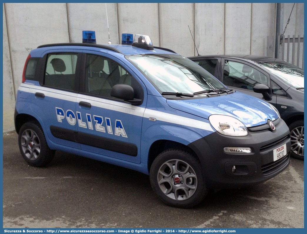 Polizia H8232
Polizia di Stato
Fiat Nuova Panda 4x4 II serie
Allestitore Nuova Carrozzeria Torinese S.r.l.
(I fornitura)
Parole chiave: Polizia di Stato;Polizia;PS;Fiat;Nuova Panda;4x4;4 x 4;NCT;N.C.T.;Nuova Carrozzeria Torinese