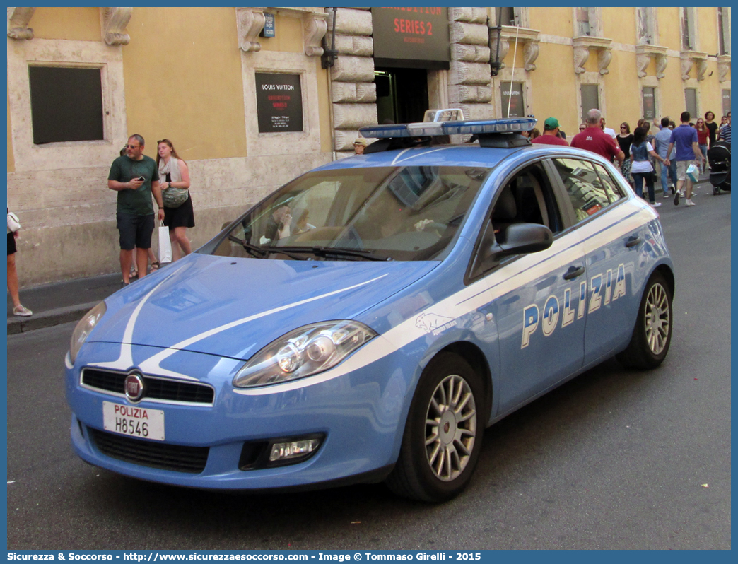 Polizia H8546
Polizia di Stato
Squadra Volante
Fiat Nuova Bravo
(III fornitura)
Parole chiave: PS;P.S.;Polizia;Polizia di Stato;Squadra;Volante;Fiat;Nuova;Bravo;H8546